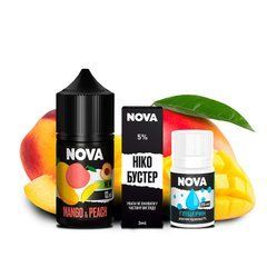 Набір Nova Salt 30 мл Mango Peach 50 мг