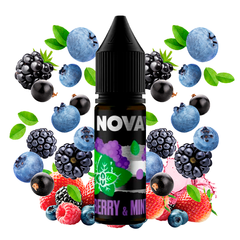 Жидкость Nova - Berry&Mint15 мл на солевом никотине для под системы