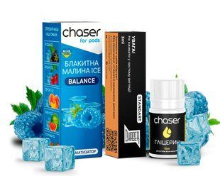 Набір Chaser For Pods Ice 30 мл Блакитна Малина Ice 50 мг
