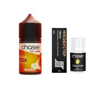Набір Chaser For Pods Salt 30 мл Груша 50 мг