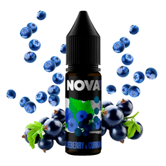 Жидкость Nova - Blueberry&Currant 15 мл на солевом никотине для под системы