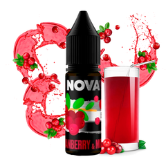 Жидкость Nova - Cranberry&Mors 15 мл на солевом никотине для под системы