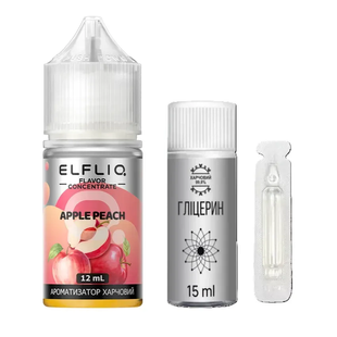 Набір 30 мл ElfLiq Apple Peach