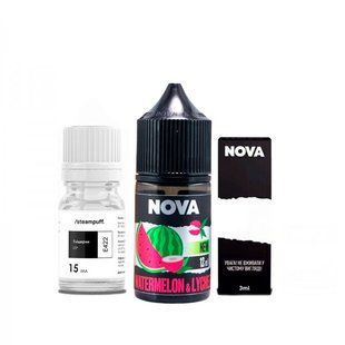 Набор Nova Salt 30 мл Watermelon Lychee 50 мг