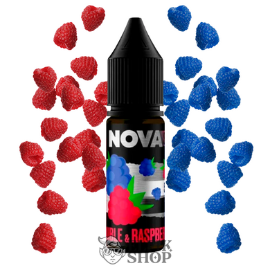 Рідина Nova - Double&Raspberry 15 мл на сольовому нікотині под системи