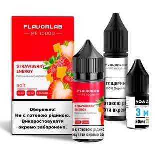 Набор Flavorlab PE 10000 30 мл Strawberry Energy 50 мг