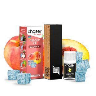 Набір Chaser Ice 10 мл Персик Ice 50 мг