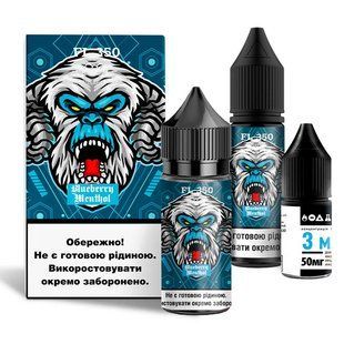 Набор Flavorlab FL350 30 мл Blueberry Menthol 50 мг