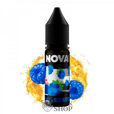 Жидкость Nova - Red Bull&Blue raspberry 15 мл на солевом никотине для под системы