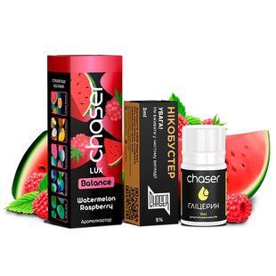 Набор Chaser Lux Salt 30 мл Watermelon Raspberry 50 мг