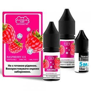 Набір Flavorlab Disposable Puff Salt 10 мл Raspberry Ice 50 мг