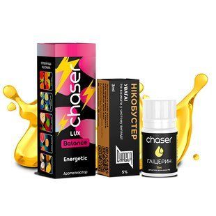 Набор Chaser Lux Salt 30 мл Energetic 50 мг