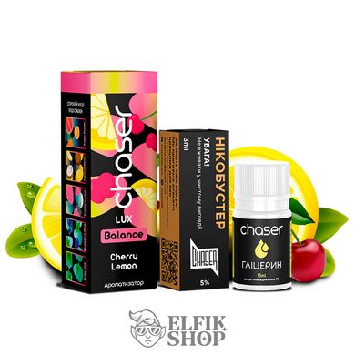 Набор Chaser Lux Salt 30 мл Cherry Lemon 50 мг