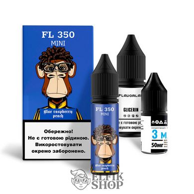 Набір Flavorlab FL350 Mini 15 мл - Blue Raspberry Peach 50 мг