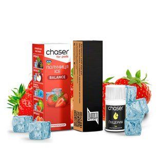 Набір Chaser Ice 10 мл Полуниця Ice 50 мг