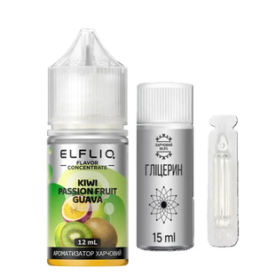 Набір 30 мл ElfLiq Kiwi Passion Fruit Guava