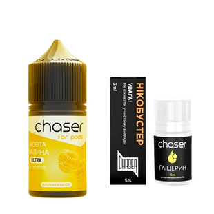 Набір Chaser For Pods Salt 30 мл Желтая Малина 50 мг