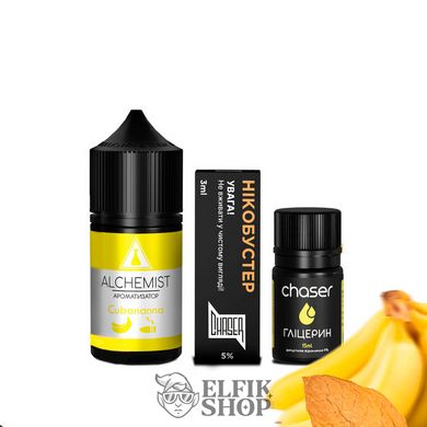 Набор Alchemist Salt 30 мл Cubanana 50 мг