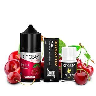 Набор Chaser For Pods Salt 30 мл Вишня 50 мг
