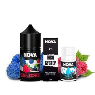 Набір Nova Salt 30 мл Double Raspberry 50 мг