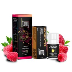 Набір Chaser Black Salt 30 мл Energy Raspberry 50 мг