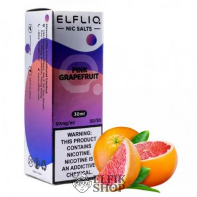 Рідина ELF LIQ від ELF BAR - Pink Grapefruit 30 мл на сольовому нікотині под системи