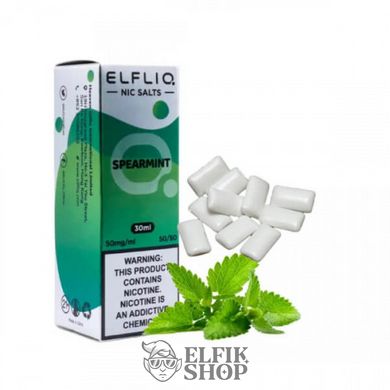 Жидкость ELF LIQ от ELF BAR - Spearmint 30 мл на солевом никотине для под системы