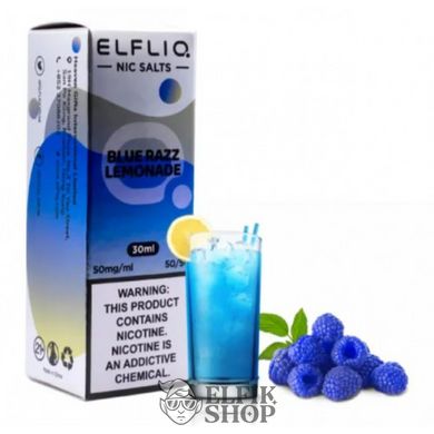 Рідина ELF LIQ від ELF BAR - Blue Razz Lemonade 30 мл на сольовому нікотині под системи