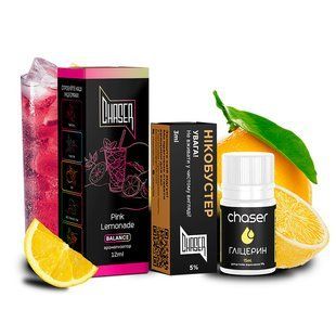 Набор Chaser Black Salt 30 мл Pink Lemonade 50 мг