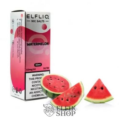 Рідина ELF LIQ від ELF BAR - Watermelon 30 мл на сольовому нікотині под системи