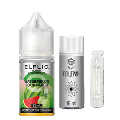 Набір 30 мл ElfLiq Watermelon Sour Peach