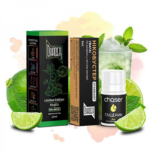 Набір Chaser Black Salt 30 мл Mojito 50 мг