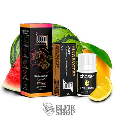 Набір Chaser Black Salt 30 мл Watermelon Lemon 50 мг