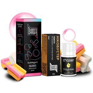 Набір Chaser Black Salt 30 мл Bubblegum 50 мг