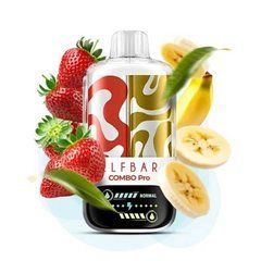 Одноразка ЕльБар Combo 30000 Pro Strawberry & Banana
