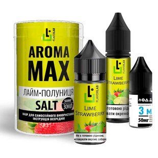 Набір Flavorlab Aroma Max 30 мл Lime Strawberry 50 мг