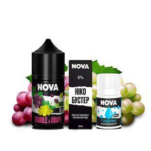 Набір Nova Salt 30 мл Double Grape 50 мг