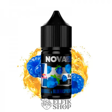 Жидкость Nova - Red Bull&Blue raspberry 30 мл на солевом никотине для под системы