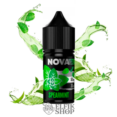 Жидкость Nova - Spearmint 30 мл на солевом никотине для под системы