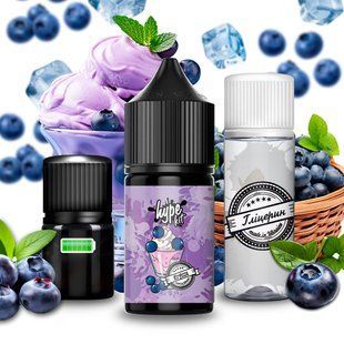 Набор Hype Salt 30 мл Blueberry Ice Cream 50 мг