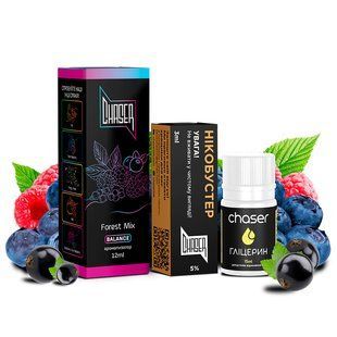 Набір Chaser Black Salt 30 мл Forest Mix 50 мг
