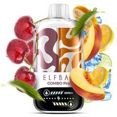 Одноразка ЕльБар Combo 30000 Pro Cherry & Peach Lemonade