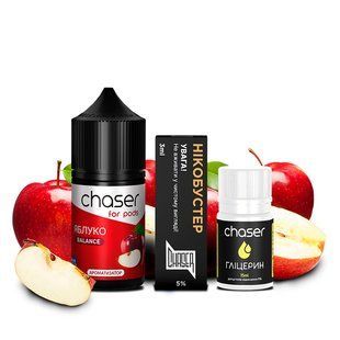 Набор Chaser For Pods Salt 30 мл Яблоко 50 мг