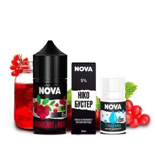Набір Nova Salt 30 мл Cranberry Mors 50 мг