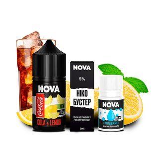 Набір Nova Salt 30 мл Cola Lemon 50 мг