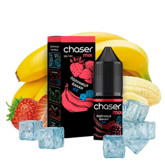 Жидкость Chaser Mix Клубника Банан Ice 10 мл на солевом никотине для под системы
